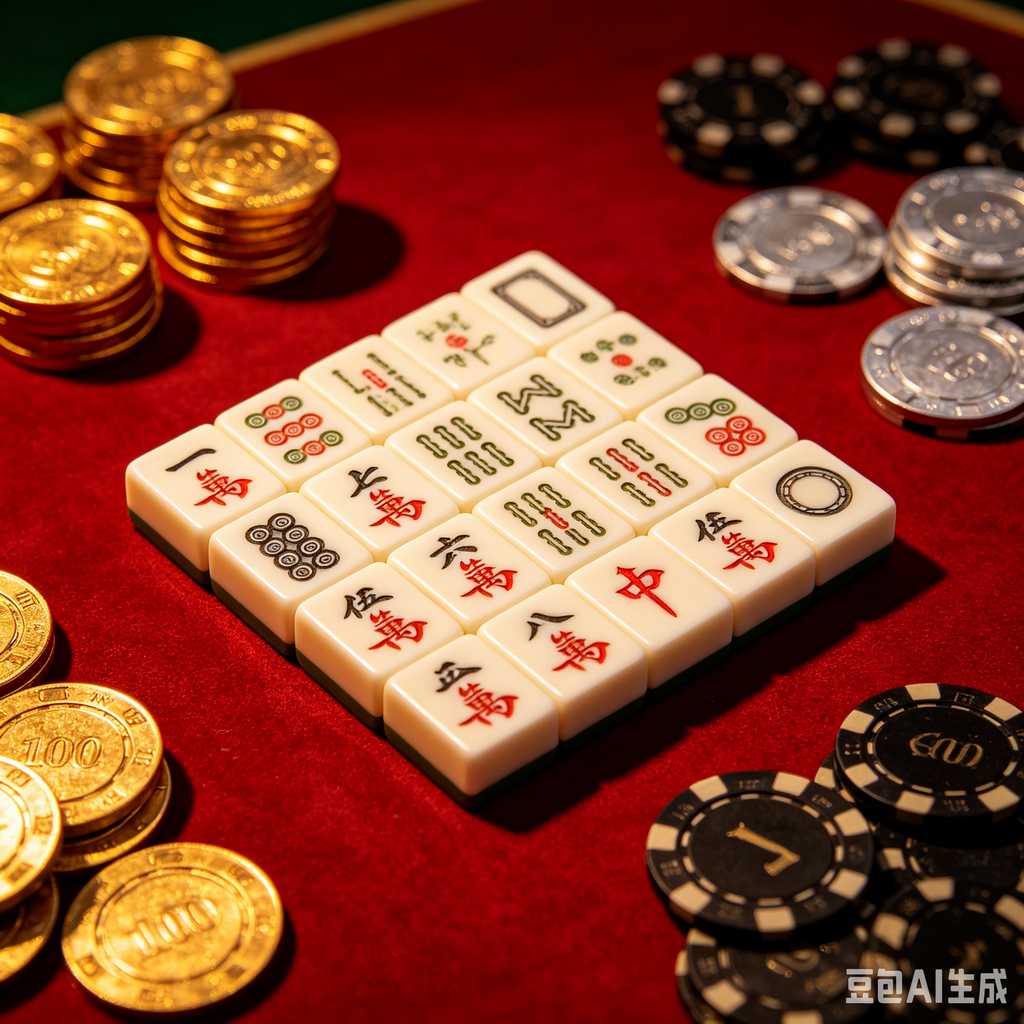 light mahjong set for easy carry
